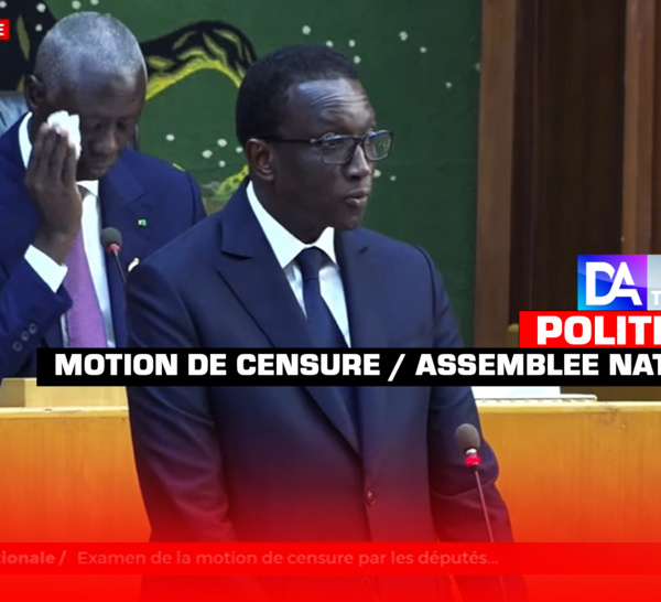 Le PM Amadou Bâ déchire la motion de censure de YAW: « C’est une rédaction hâtive au contenu déconnecté des priorités… Yewwi lèn Askan Wi de la désinformation, l’impertinence et l’intempérance…»