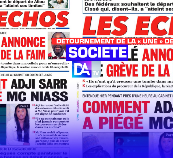 Détournement de la « Une » de "Les Échos" : Le quotidien va déposer une plainte auprès du procureur de la république