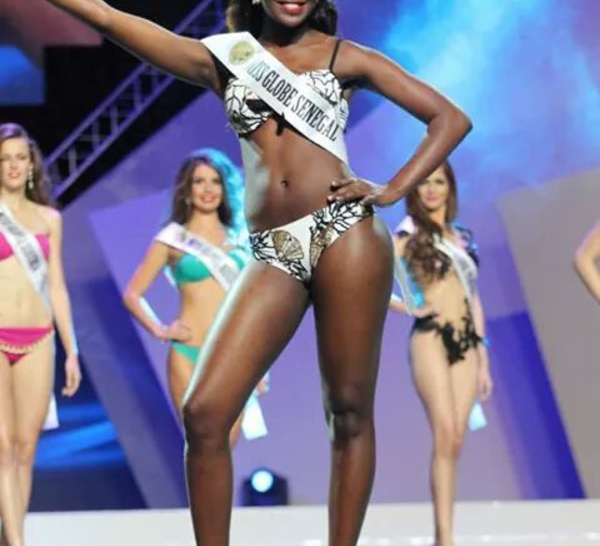 Nafissatou Ba, représentante du Sénégal à l'élection miss globe 2014