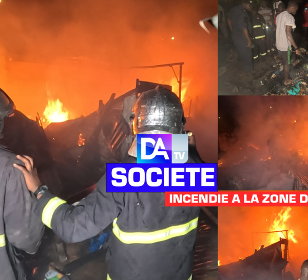 Zone de captage : Un incendie d’une rare violence fait d’importants dégâts matériels