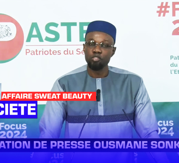 Affaire Sweet Beauté/  Ousmane Sonko disqualifie le juge Maham Diallo: « C’est lui notre seul adversaire… »
