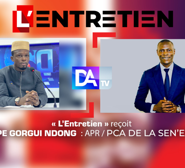 L'ENTRETIEN reçoit Pape Gorgui Ndong, membre de l'APR/ PCA SEN EAU