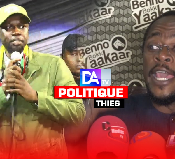 Thiès : "Ils veulent saper le moral des sénégalais et inviter les jeunes à la violence pour ne pas aller répondre à l'appel des tribunaux" (Abdou Mbow)