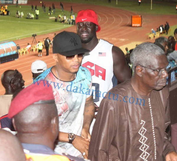 El hadj Ousseynou Diouf au stade pour soutenir les "lions"