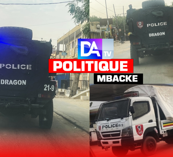 MBACKÉ - Une police très matinale s’est déjà emparée des grandes artères