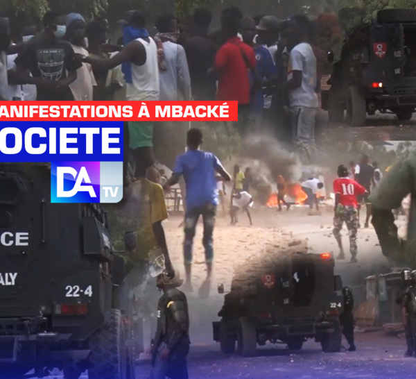Mbacké : Après-midi de confrontations entre forces de l'ordre et manifestants dans la ville