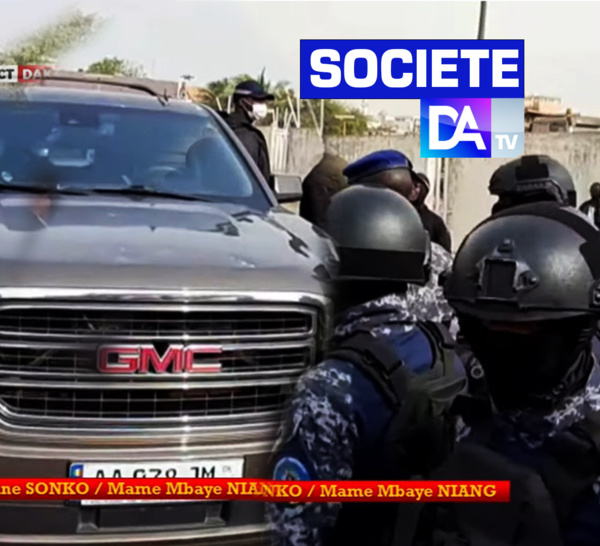 Affaire 29 milliards Prodac : Ousmane Sonko est entré au tribunal de Dakar