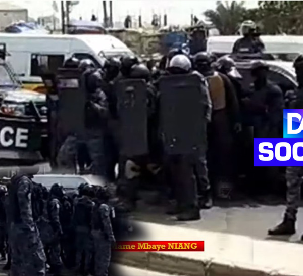 Corniche Ouest : Ousmane Sonko embarqué dans une voiture du GIGN
