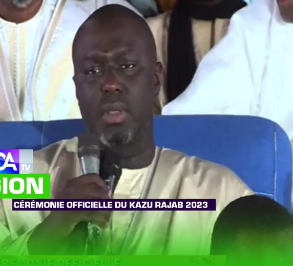 KAZU RAJAB 2023 - Abdou Karim Fofona ferme par rapport aux dérives contre les familles religieuses : «  L’État ne badinera pas ! »