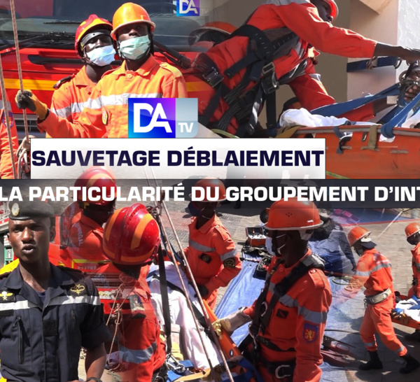DECOUVERTE : Le sauvetage - déblaiement, une unité d'élite des Sapeurs-pompiers envoyé en Turquie par le Sénégal