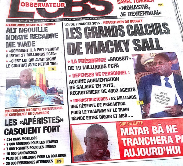 Titrologie : Voici la Une de tous les journaux