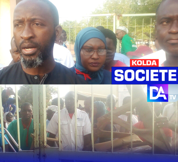 KOLDA : les travailleurs de l'hôpital régional interdisent l'entrée au directeur...