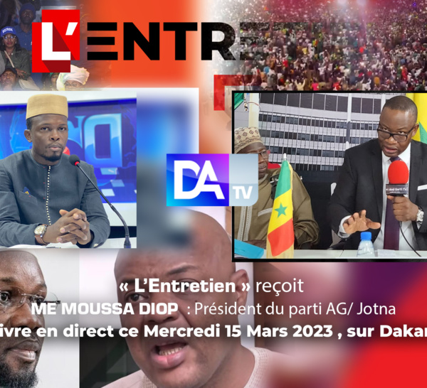 [🔴LIVE ] Manifestation et marche de Yewwi, Procès Sonko-Mame M. Niang, présidentielle 2024/ « L’entretien » reçoit Me Moussa Diop…