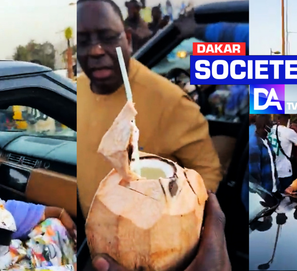 Dakar : Le président Macky Sall, avec la première dame en mode « Doxantu naane coco »