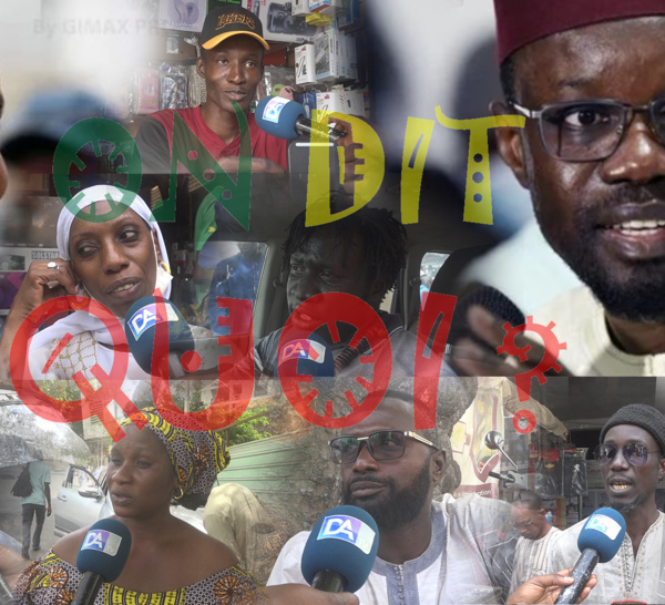 « ON DIT QUOI ? » Procès Ousmane Sonko/Mame Mbaye Niang : Le « tribunal » de la rue donne son verdict