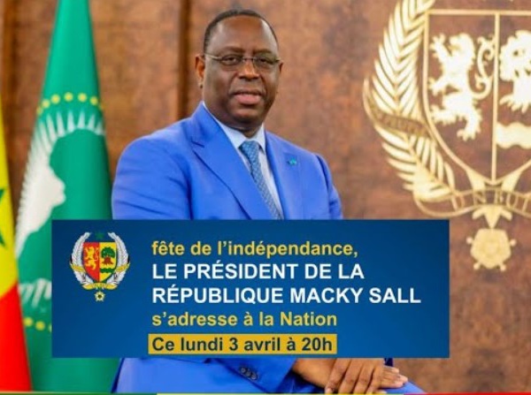 [🔴REPLAY ] Fête de l’indépendance, Le Président de la République Macky SALL s’adresse à la Nation