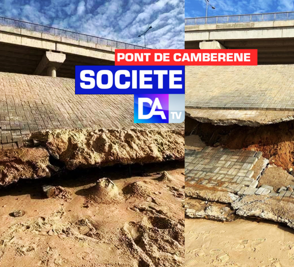 Etat de délabrements autour du pont de camberene: les usagers et les riverains tirent la sonnette d’alarme, l’AGEROUTE interpellée