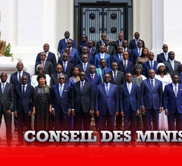 Communiqué du Conseil des ministres du Mercredi 03 Mai 2023