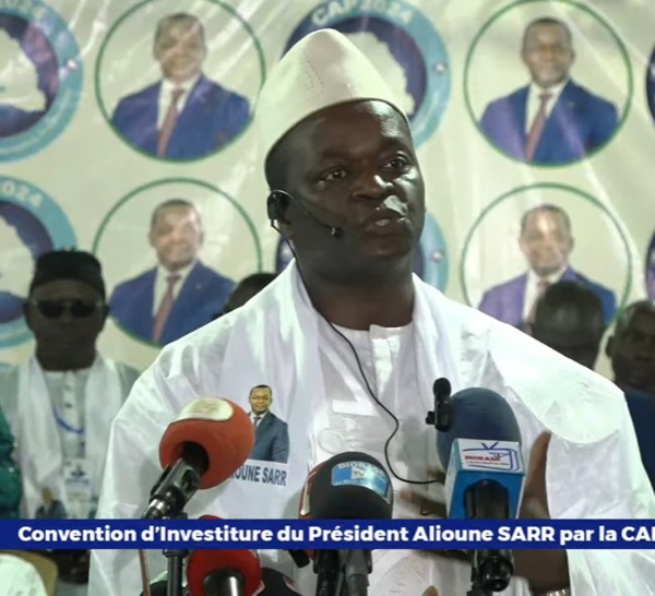 Présidentielle 2024: Alioune Sarr annonce sa candidature