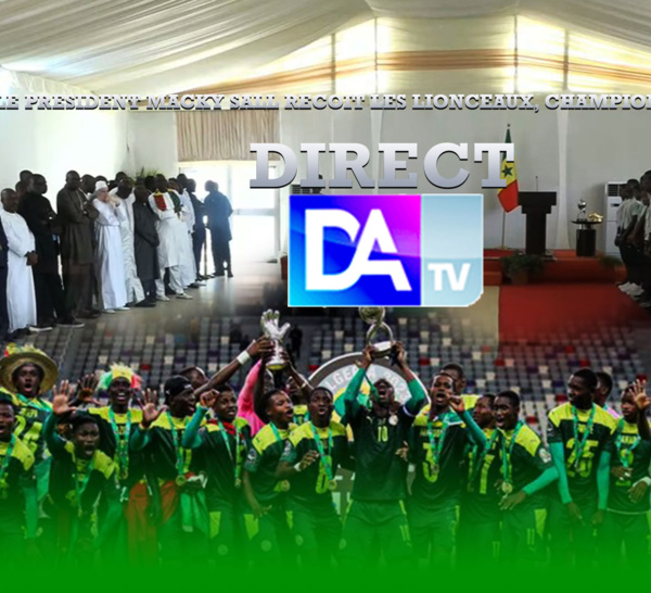 [🔴REPLAY ]  Palais : Le president Macky Sall recoit les Lionceaux, champions d'Afrique U17..