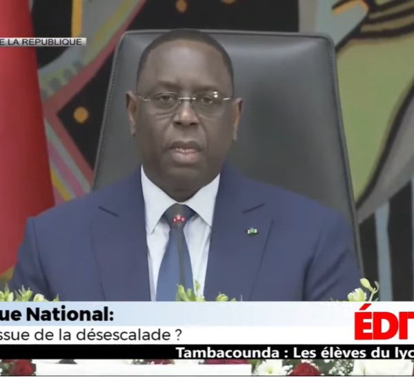 [Le discours en intégralité]​ Dialogue national: " Chaque sénégalais tué laisse une blessure profonde à notre pays, à notre humanité...L'État restera debout pour protéger la nation"( Macky Sall).