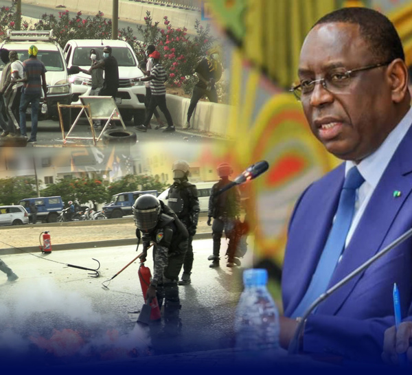 Saccages, pillages et attaques contre des responsables politiques / Macky Sall aux « fossoyeurs de la république » : « Je suis très clair! Dans ce pays, je ne laisserai personne semer le chaos… »