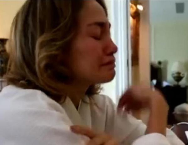 Jennifer Lopez en larmes pour évoquer son divorce avec Marc Anthony