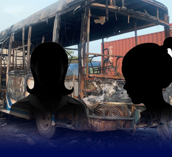 Incendie criminel à Yarakh : Les demi-sœurs Fatoumata Bineta Diallo (21 ans) et Oumou Coultoumy Diallo (7 ans) seraient les victimes