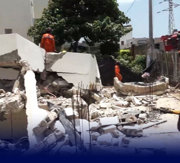 Rufisque/Effondrement d’un immeuble à la cité SIPRES: 5 morts et 8 blessés dont 1 grave