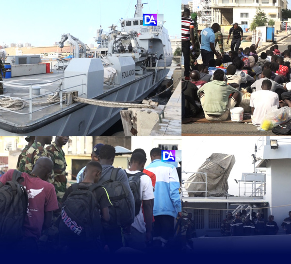 Emigration clandestine : 83 Sénégalais dont 03 femmes et 02 mineurs, 12 gambiens et 02 maliens entendus par la police