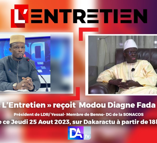 [🔴REPLAY ] ​Entretien/ Candidature de Benno en 2024: Modou Diagne Fada livre sa part de vérité et prend date… 