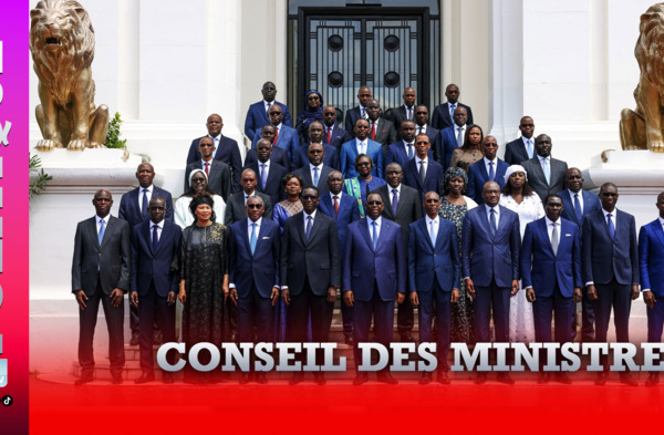 Communique du conseil des ministres du mercredi 30 Aout 2023
