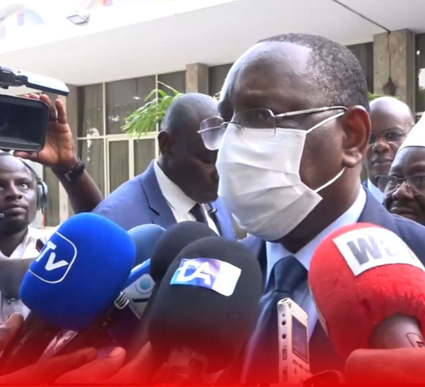 Macky Sall après le choix de Amadou Bâ : « Je ferai tout pour accompagner la majorité à la victoire en 2024… »