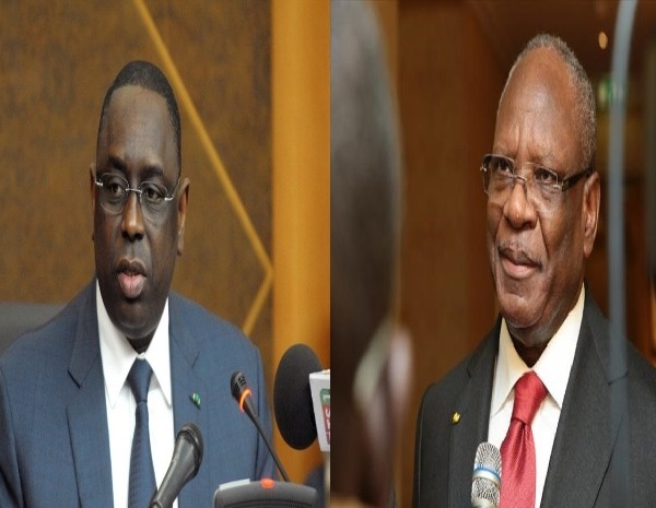 Réaction du Président Macky SALL à la suite de l'attentat intervenu au Mali dans la nuit du vendredi 6 au samedi 7 mars 2015.   