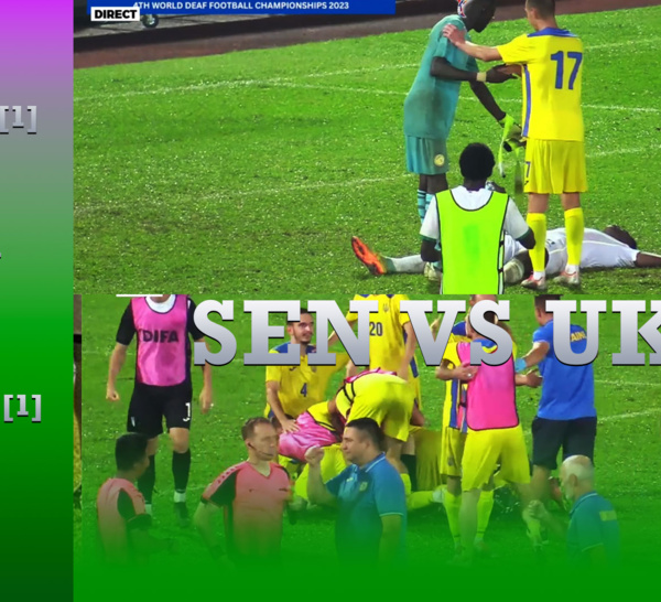 Foot / Demi-finale mondial des malentendants : Le Sénégal rate la finale à l’issue des tirs au but !