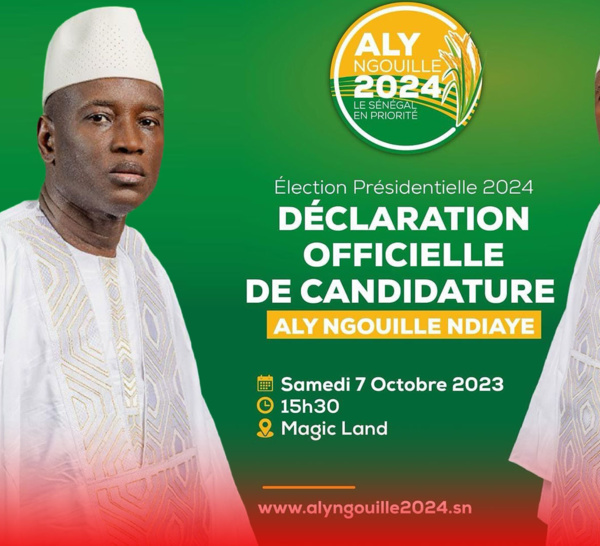 [ 🔴DIRECT ]  Présidentielle 2024: le candidat Aly Ngouille Ndiaye expose sa vision.