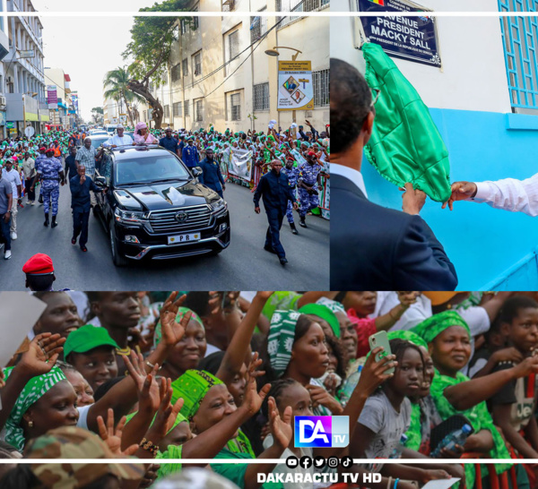 Sénégal: une avenue de Dakar rebaptisée au nom du président Macky Sall