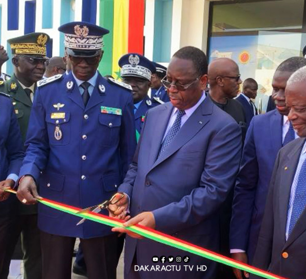 Inauguration de l'état-major de la Gendarmerie nationale et DJM: " Je soutiens la vision du renforcement des effectifs de la Gendarmerie pour atteindre  35.000 hommes et femmes à l’horizon 2025"( Macky Sall).