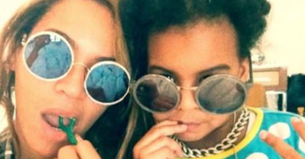 Beyonce fait la belle avec sa fille!