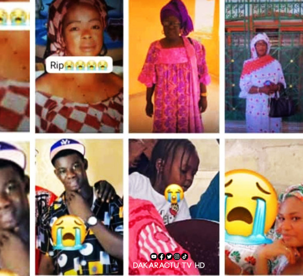Accident mortel sur l'axe Bambilor-Rufisque : 06 morts dont 04 femmes et une fillette