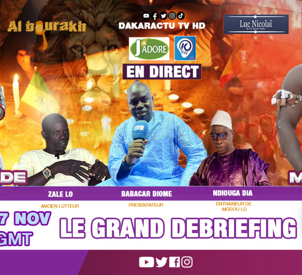 [🛑LIVE] Édition Spéciale: Le coach de Modou Lô fait le décryptage du combat avec Zale Lô et Babacar 