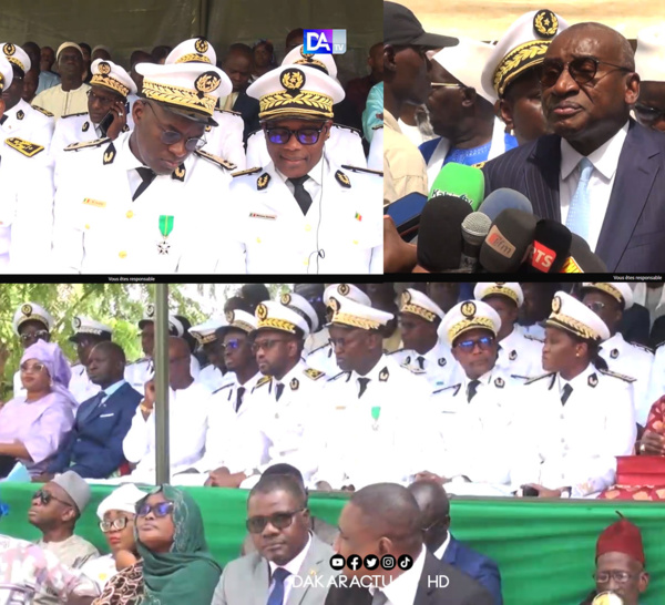 Me Sidiki Kaba installe le nouveau gouverneur de Thiès, Oumar Mamadou Baldé et rend hommage à un de ses vieux ami, feu Dr Bamba Diop