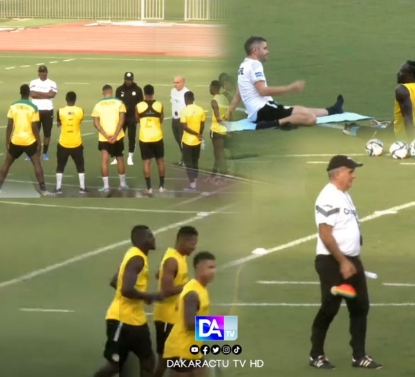 [🛑Direct] 4e Galop des Lions: Derniers réglages Pour AliouCissé avant le match contre le Soudan Sud
