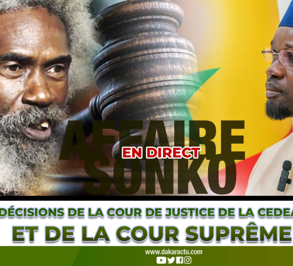 [🛑Direct] Verdict de la Cour de la CEDEAO-Cour Supreme: Jour de vérité pour Sonko !