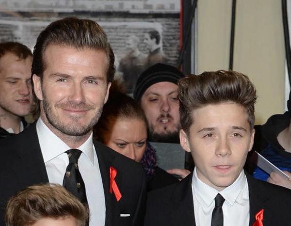 David Beckham : Son fils se vante, il le remet en place !