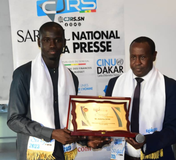 SARGAL DES DOYENS DE LA PRESSE  : Adama Sow, un soldat de la presse, honoré par les confrères