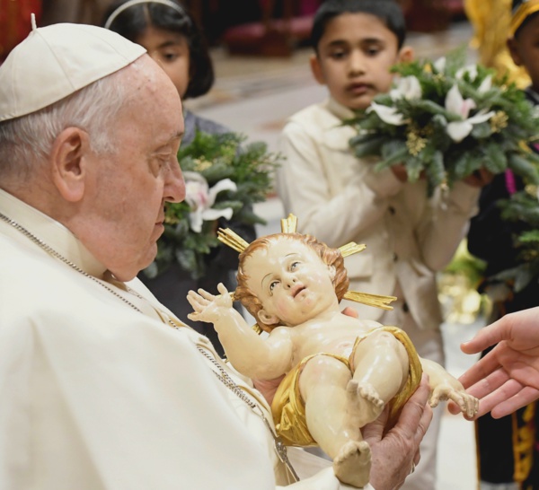 Messe de Noël - Message du Pape : "Notre cœur, ce soir,  est à Bethléem"
