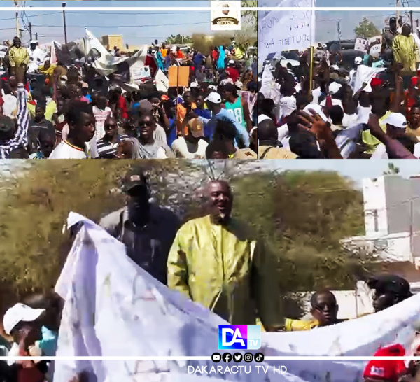 Tournée de remobilisation : La caravane de Farba Ngom accueillie en grande pompe à Thilogne