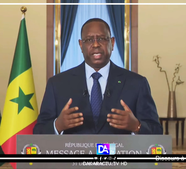 [Intégralité] Discours-Nouvel An: Macky Sall vante les réalisations du Sénégal Emergent