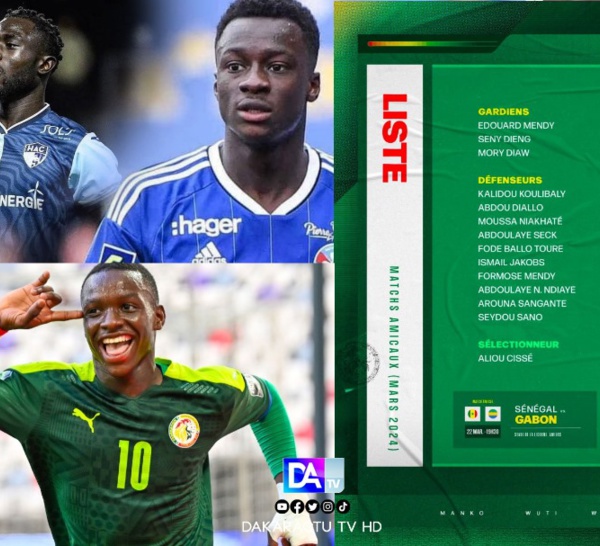 Matchs amicaux : Aliou Cissé convoque 31 Lions dont Amara Diouf et deux nouveaux binationaux !